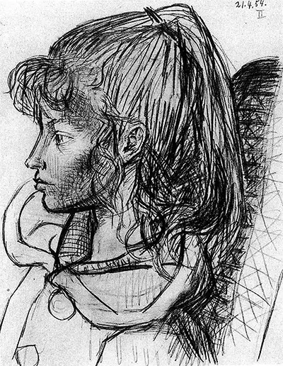 Portrait of Sylvette David Pablo Picasso